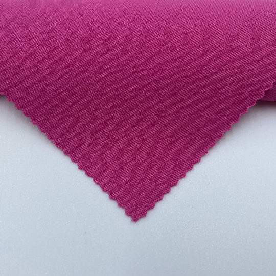 Stretch straight goni knitted fabric 200g polyester ammonia trend women's dress wide leg pants fashion fabric in stock
