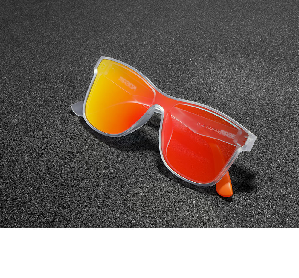 One-piece Lens Sunglasses HD Polarized Outdoor Athletic Glasses