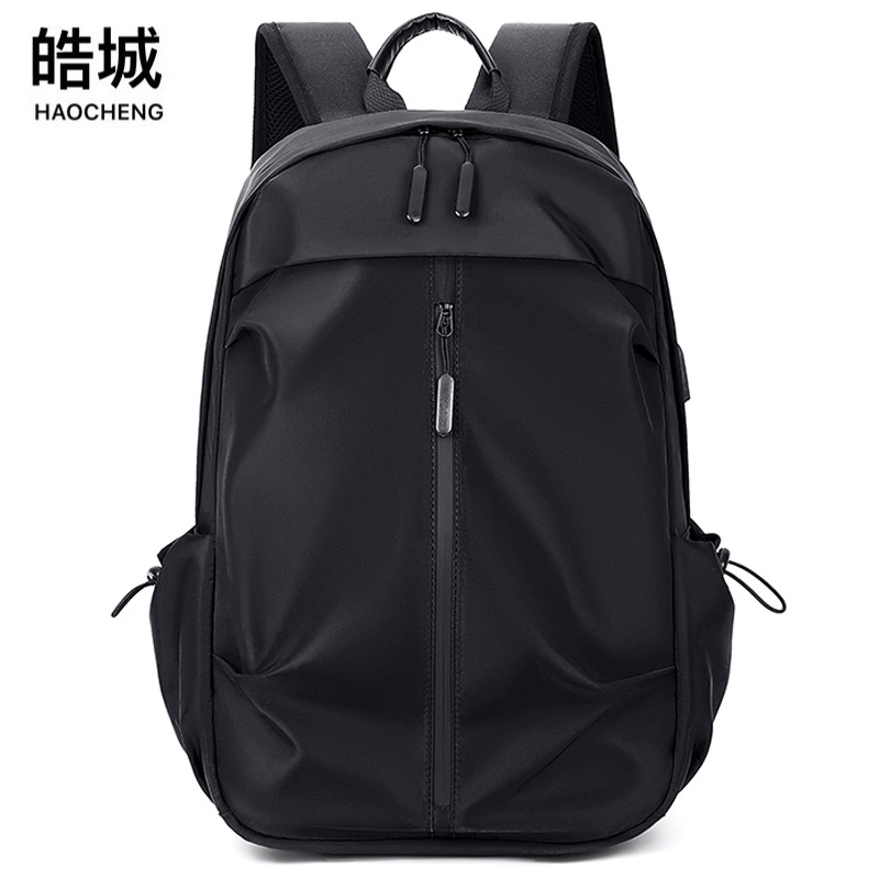 Mochila de ocio para hombre USB de comercio exterior de gran capacidad, portátil y multifuncional para viajes de negocios al aire libre, mochila para computadora de viaje de moda