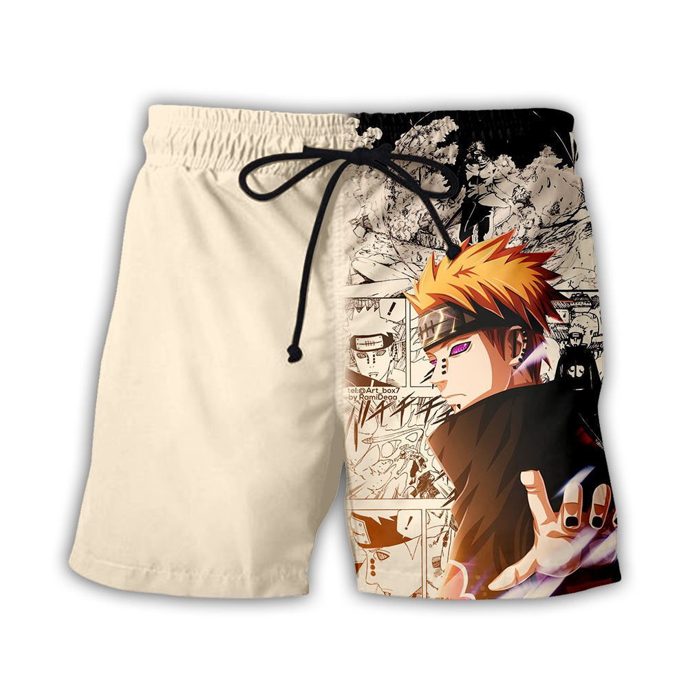 Pantalones cortos de vacaciones de playa con cordón transpirable de malla suelta de verano para hombres 2024 venta caliente spot de impresión digital 3D