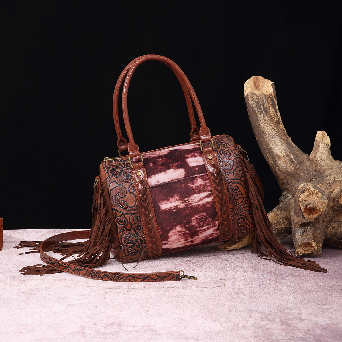 Handtaschen für Damen Die neueste europäische und amerikanische Retro-Mode, personalisierte Schulter-Crossbody-Tasche mit großem Fassungsvermögen, High-End-Damentaschen_voghion.com