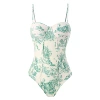 Green swimwear