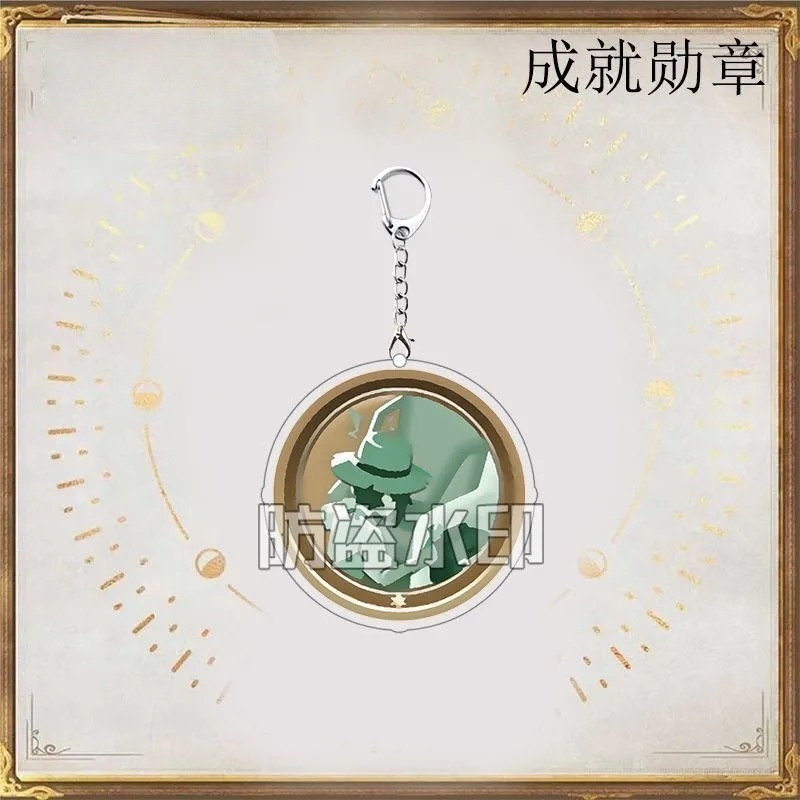 第五人格 アchievement バッジ キーホルダー ルカララ チーム ミュージシャン 少女 アクリル スクールバッグ ペンダント|undefined