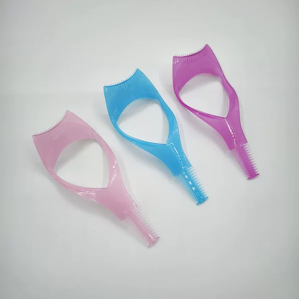 Cross-Border Three-Dimensional Crystal Three-In-One Eyelash Card Novice Eyeliner Auxiliary Multi-Functional Eye Baffle Tool