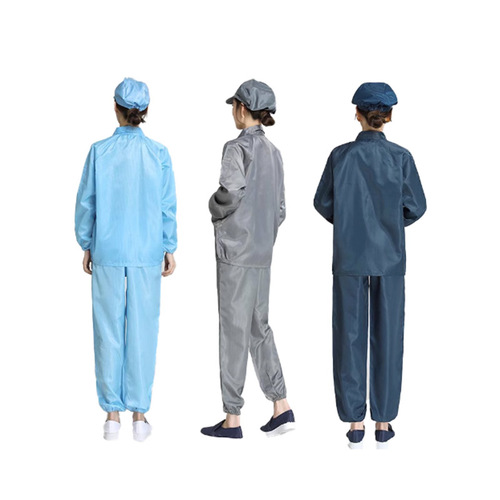 Factory direct sales anti-static separate clothing blue long-sleeved suit workshop food industry dust-free workshop clean clothing