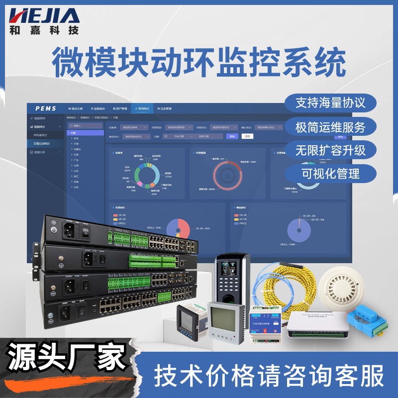 微模块动环监控系统动环主机机房动力环境系统动态环境监测系统