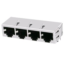 HFJ14-E1G11ERL ���ҹ�Ӧ��ҵ��1X4��˿ڲ�������ǧ��RJ45������