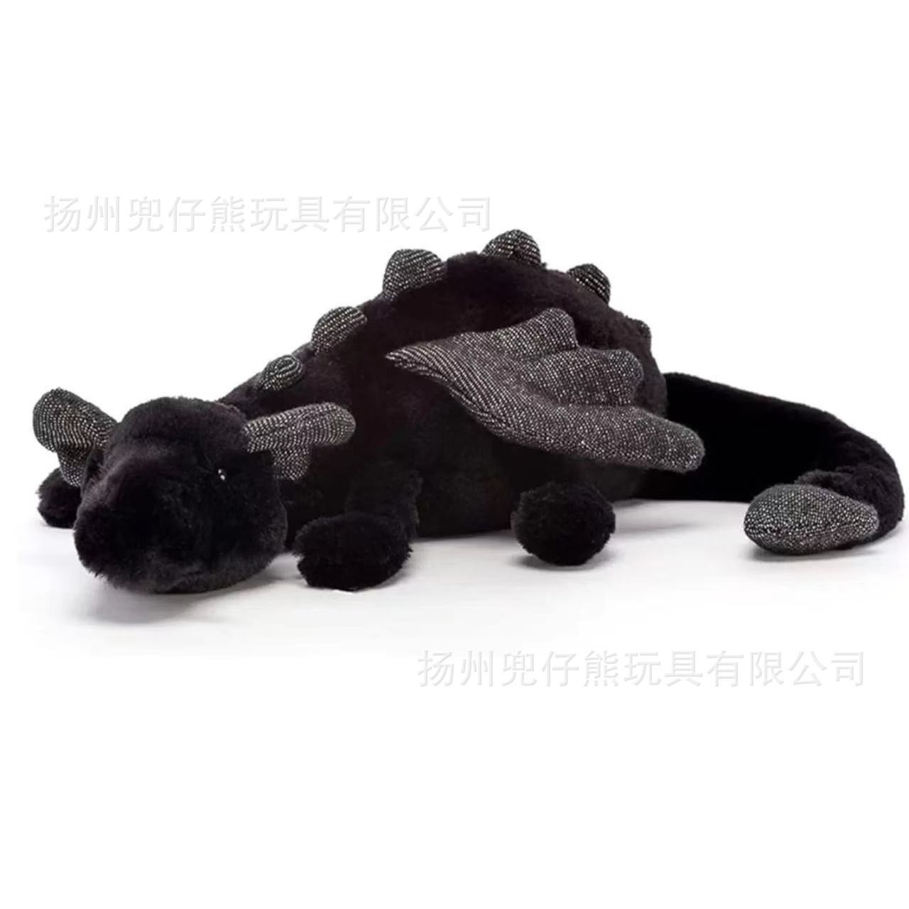 Dragão Negro Extra Grande 88cm / Modelo completo com três padrões (siga a coleção para receber um saco de pó)