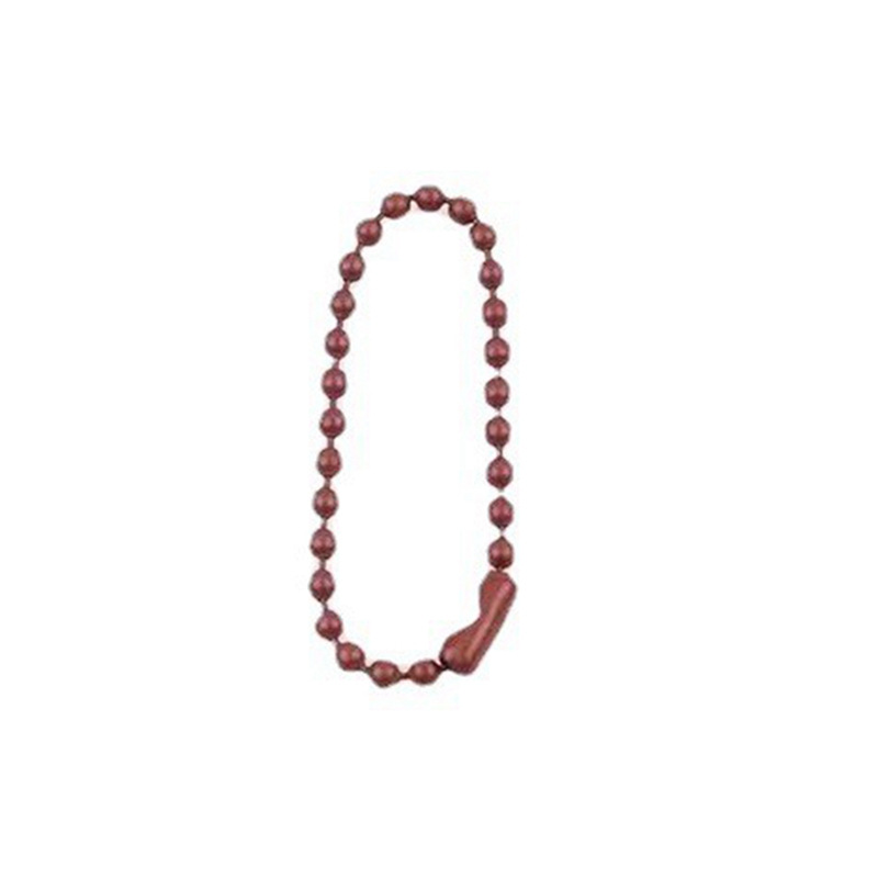 En stock color pintura metal grano cadena joyería accesorios spray pintura Goka cadena ropa juguete etiqueta cadena