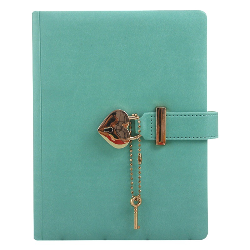 Amor cerradura libro contraseña con cerradura diario cuaderno chica corazón estudiante diario productos transfronterizos Comercio exterior europeo y americano