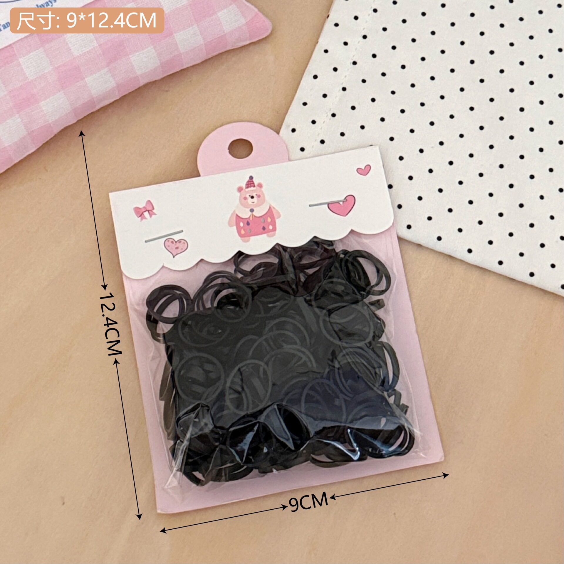 Ligas Elásticas Desechables para Cabello de TPR, Alta Elasticidad, para Niños y Mujeres