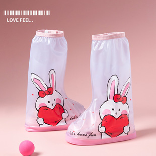 Children's rain boots wholesale cute cartoon baby rain shoes cover boys and girls outdoor primary school water shoes cover rain boots cover