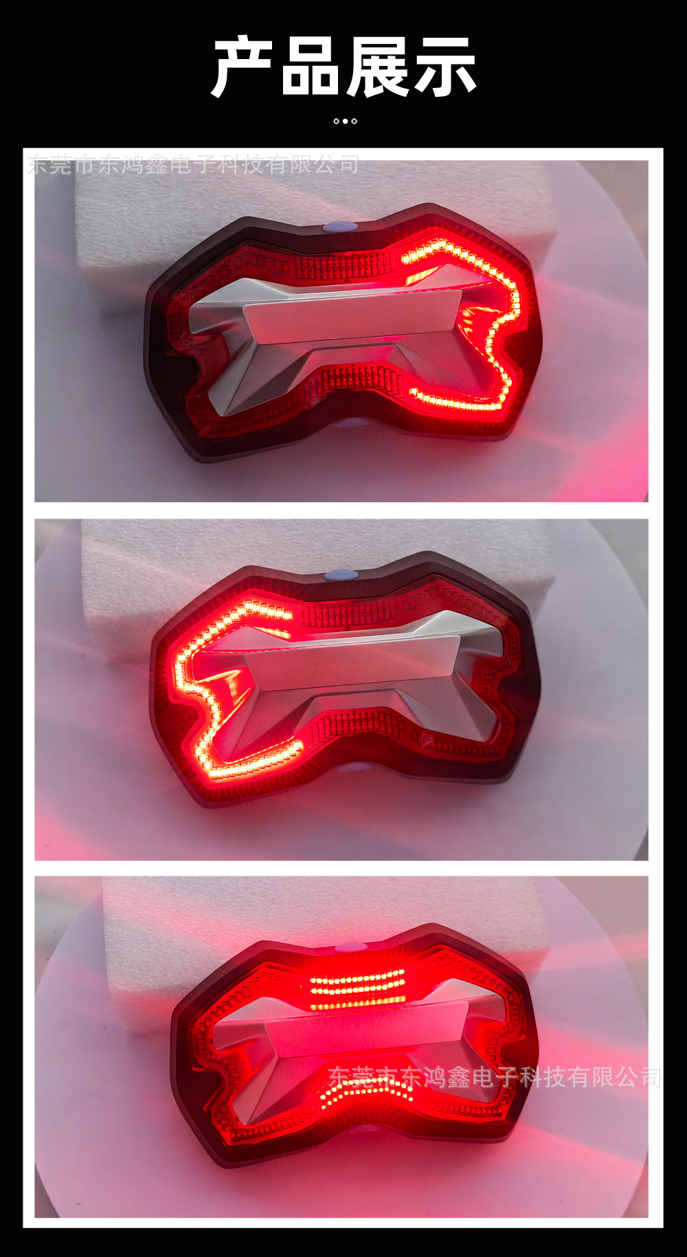 Cross-border retro helmet for motorcycles, electric scooters, and tricycles, with warning light and display