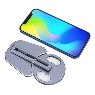Source Factory Cross-Border Supply Neutral New Spot Aluminum Alloy Mobile Phone Desktop Wireless Charging Bracket
