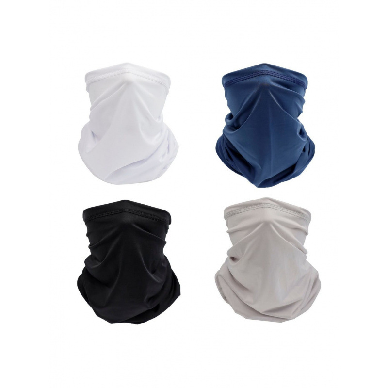 Amazon Cycling Ice Silk Mask Outdoor Sun Protection Variety Magic Headscarf Men's and Women's Sports Multifunctional Neck Cover