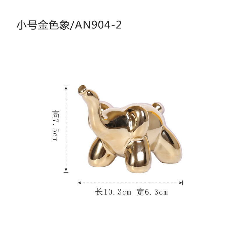 Nórdico personalizado de cerámica de plata globo de lujo perro conejo pequeño animal decoración creativa hogar sala de estar decoración suave