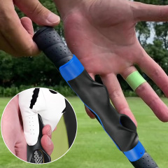 軽量ゴルフグリップ訓練器グリップ訓練器付属品スイング姿勢矯正補助工具