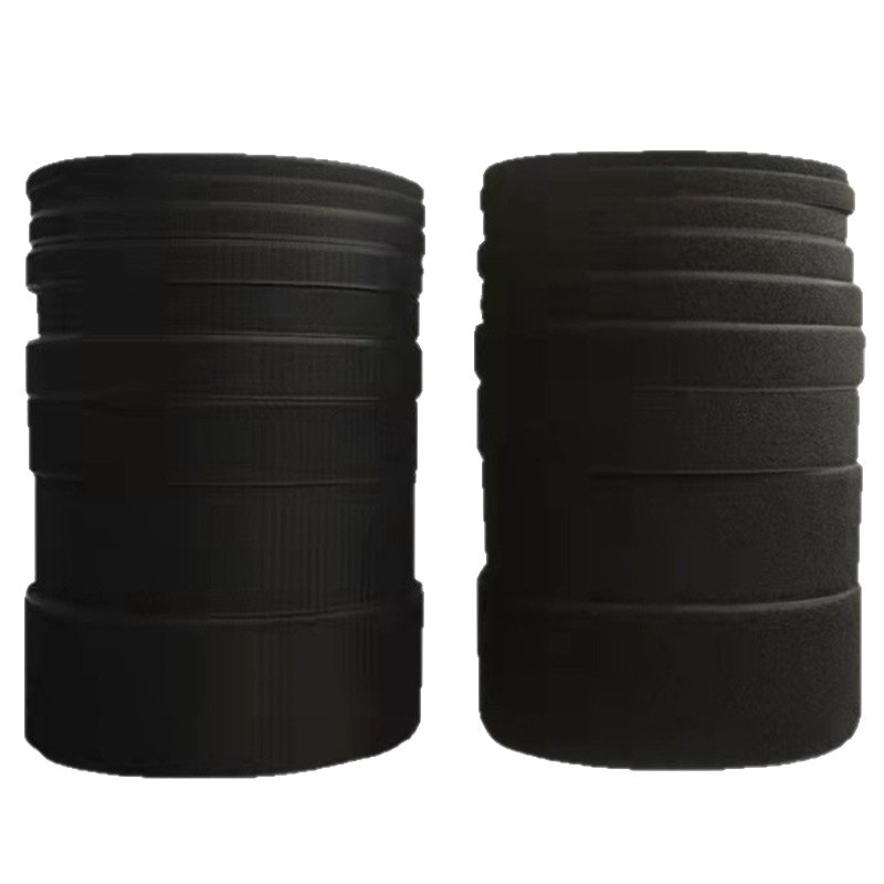 Fabricantes de Velcro descuento accesorios de ropa sin goma de caucho de goma de caucho mezcla de velcro blanco y negro / cinta adhesiva de color