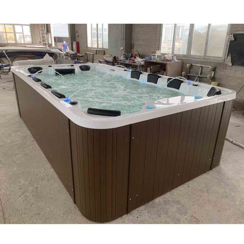 10 people swim spa acrylic outdoor massage surf bathtub spa tank intelligent constant temperature heating hot spring 10 people swim spa acrylic outdoor massage surf bathtub spa tank intelligent constant temperature heating hot spring