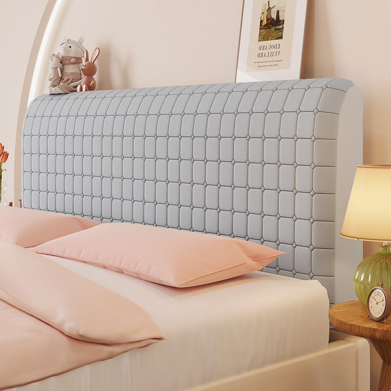 Funda acolchada gruesa de alta gama para cabecero de cama, funda protectora universal antipolvo de cobertura completa y suave para cama de madera, nuevo modelo 2024.