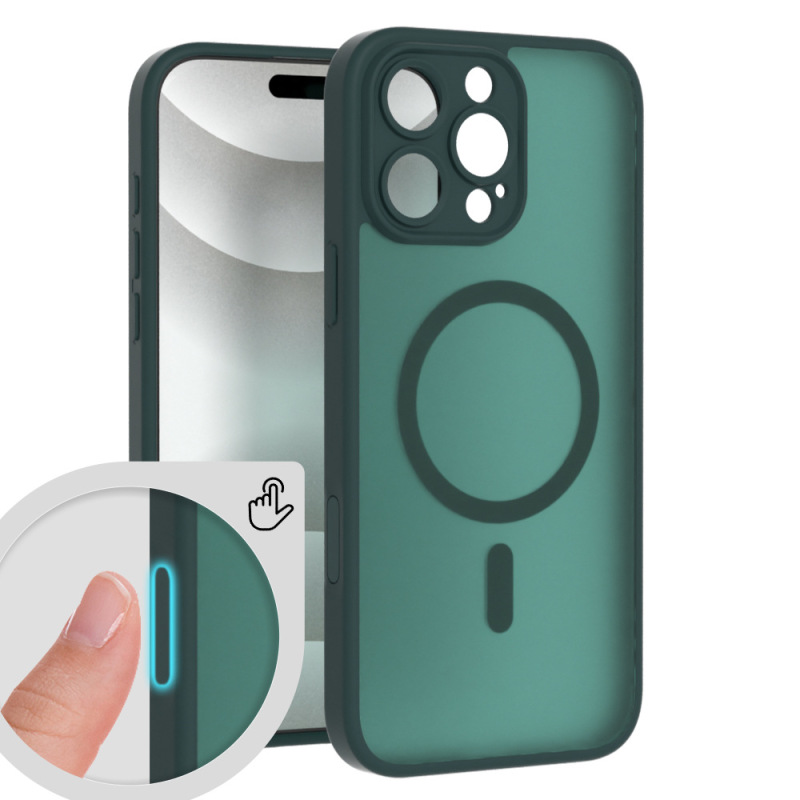 ai拍照按键适用苹果16promax肤感磁吸壳精孔2.0iphone15手机套|undefined