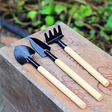 工具耙种花锹花铲小铲子园艺迷你园艺工具套装工具多肉植物三件套
