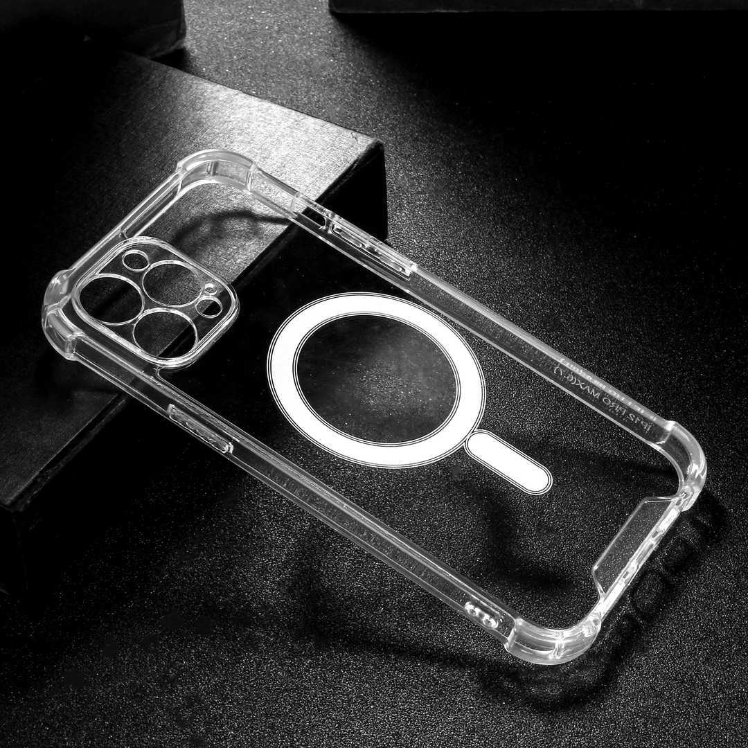 定制磁吸手机壳颜色图案适用iPhone13手机壳亚克力二合一苹果12套