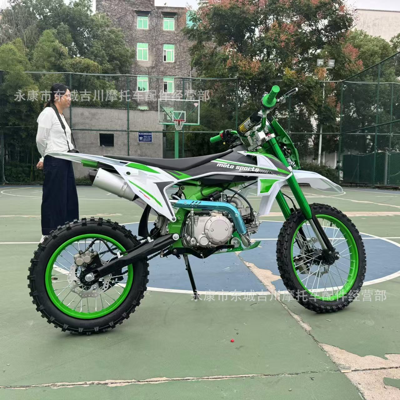 Cross-Border Export of Adult 140Cc Single-Cylinder Four-Stroke Air-Cooled High-Performance Racing Two-Wheeled Off-Road Motorcycles