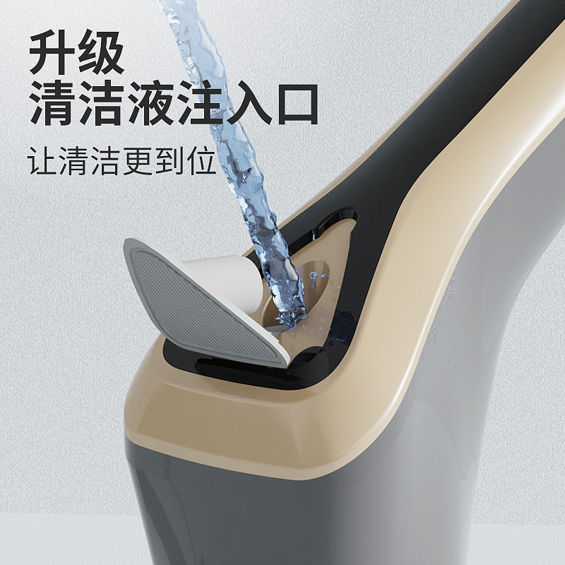 2025電動掃除ブラシ キッチン 浴室 浴槽 多機能 ワイヤレス ハンドル付き 充電式ブラシ ワイヤレス充電|undefined