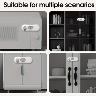 Cross-border Amazon Explosions Child Safety Lock Drawer Lock Multifunctional Refrigerator Lock Baby Protection Safety Lock