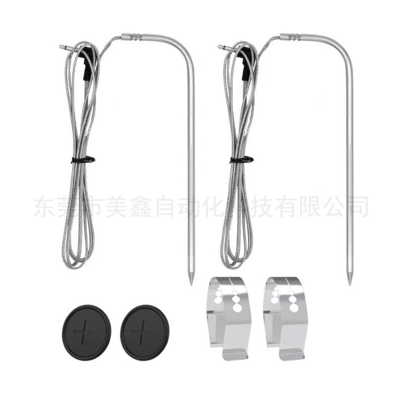 BBQ silicone handle temperature probe barbecue oven high temperature food grade temperature sensor thermistor