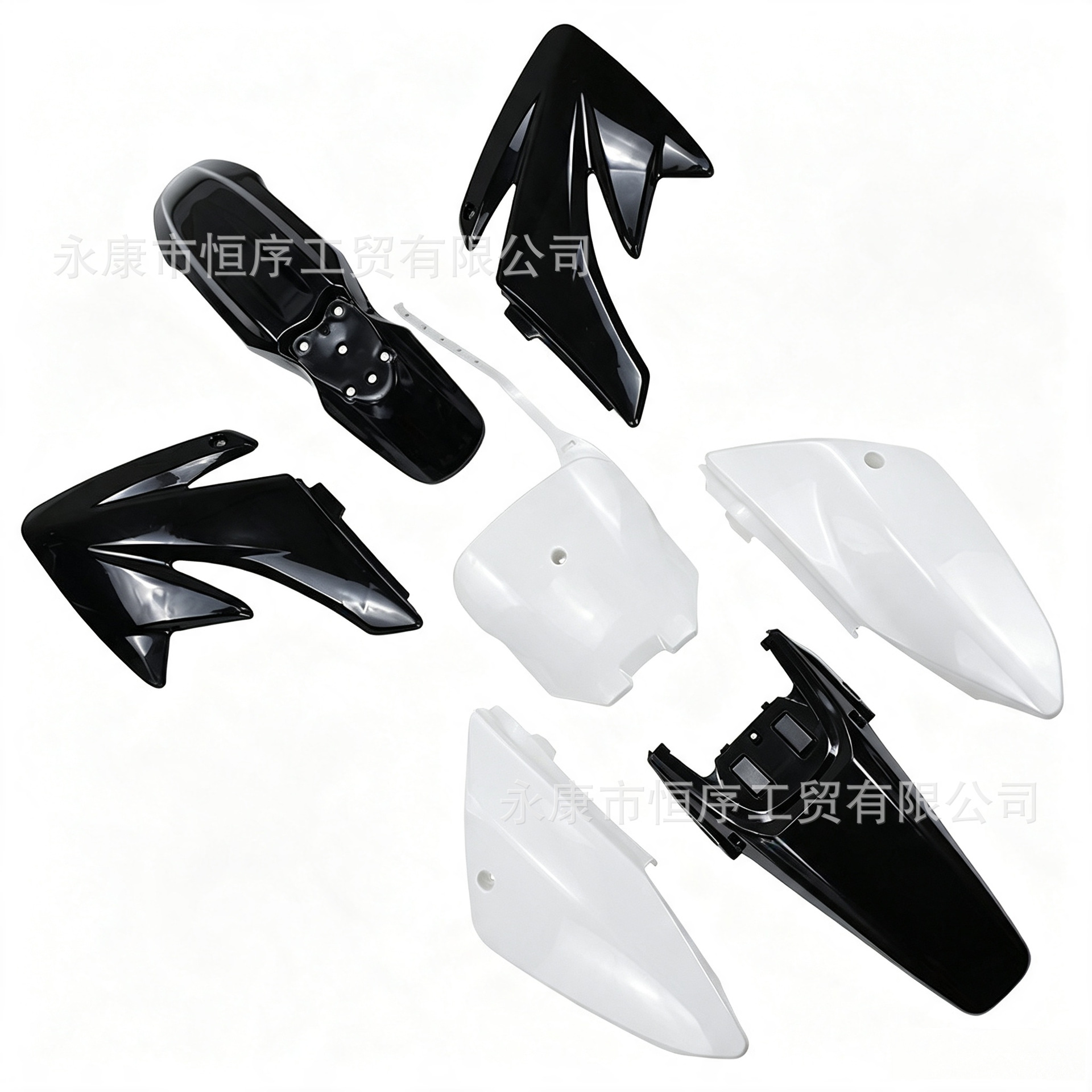 CRF70 off-road motorcycle plastic body shell is suitable for Honda 70 Huayang Big Eagle off-road vehicle body shell