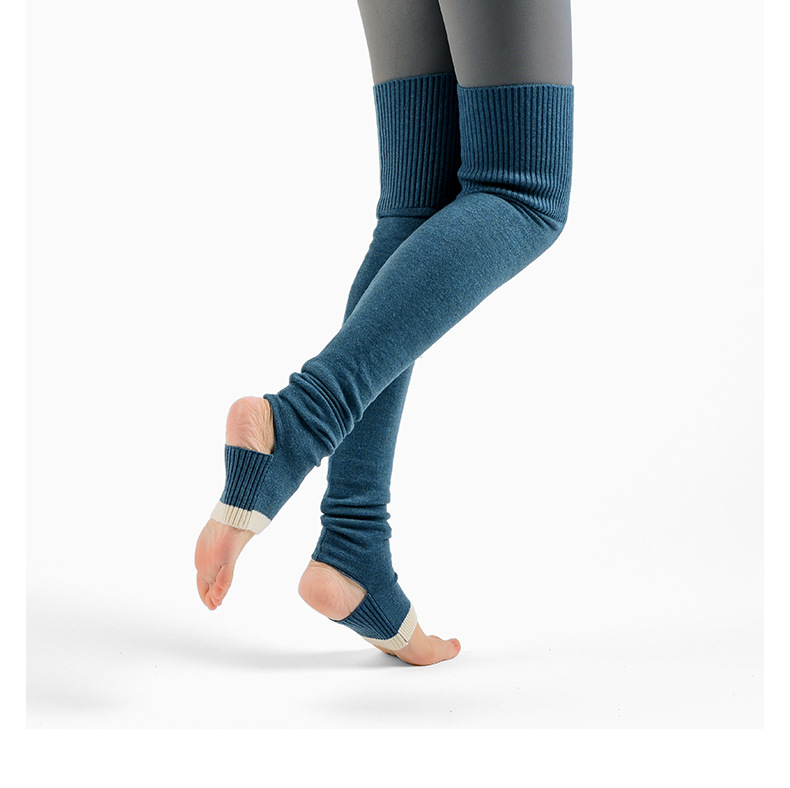 Yoga Strümpfe Kollektion Warme Overknee Strümpfe Damen Verlängerte Pile Socken Bein- und Kniestrümpfe Lang_voghion.com