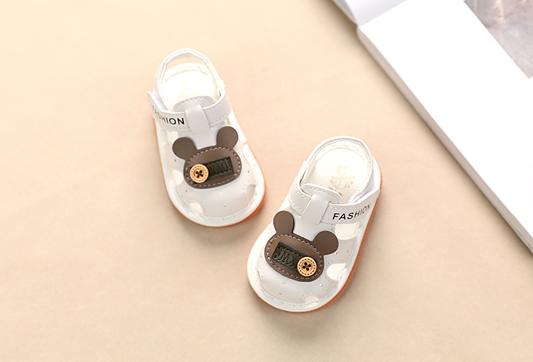 Männliche Sandalen, Sommersandalen für Frauen im Alter von 0–1 bis 2 Jahren, weiche Babysohle, rutschfeste Lauflernschuhe, sogenannte Kinderschuhe_voghion.com