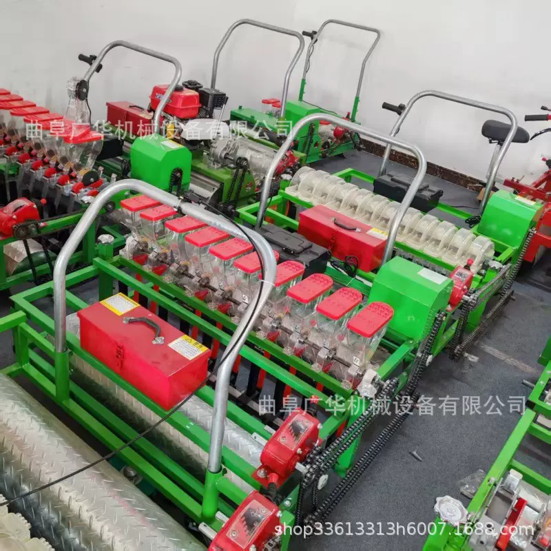 汽油小颗粒种子点播机 柴胡蔬菜种植机 双排精播机