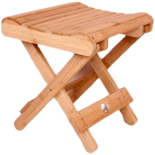Nanzhu Small Bench Children's Folding Stool Portable Outdoor Mazar Fishing Chair Square Stool Adult Household Free Shipping