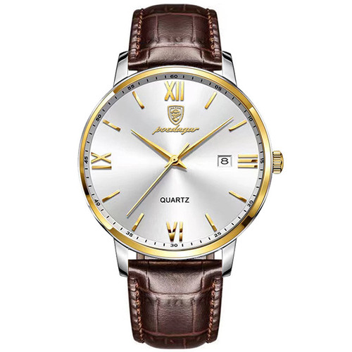 Swiss brand ultra-thin men's watch waterproof luminous quartz watch live foreign trade dropshipping