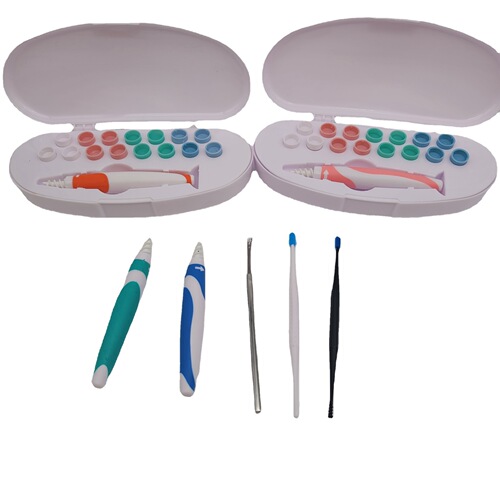 Earwax Removal Spiral Rotating Scoop 16-Piece Set Cleansing Ear Tool Kit