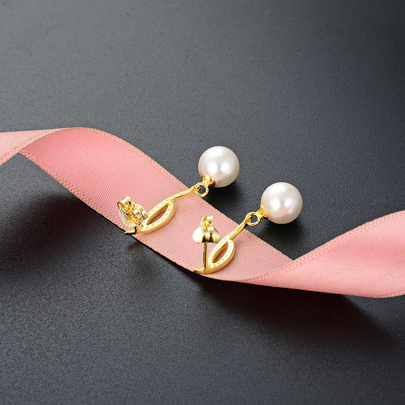 Estilo frío borla elegante joyería pendientes estilo japonés y coreano s925 pendientes de perlas de plata pendientes elegantes de las mujeres al por mayor