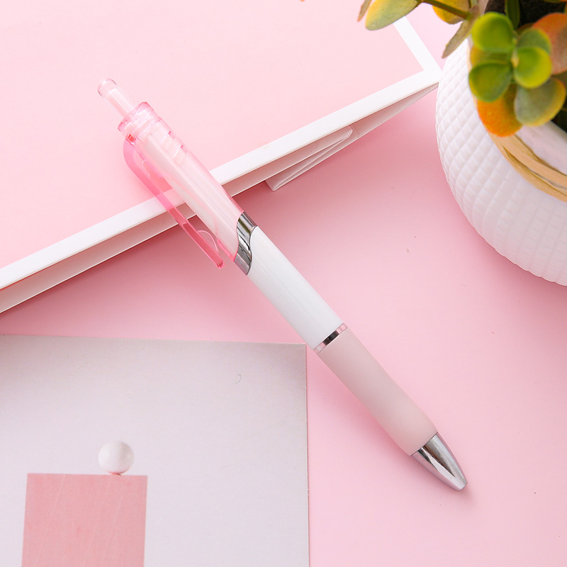 Bolígrafo de prensa de alto valor Bolígrafo de góner de prensa simple Papelería para estudiantes Bolígrafo de agua bala Bolígrafo de firma de oficina al por mayor