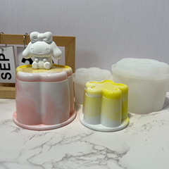 太った女の子diyプリン収納ケース点滴シリコン金型樹脂石膏シリコン金型収納ケース
