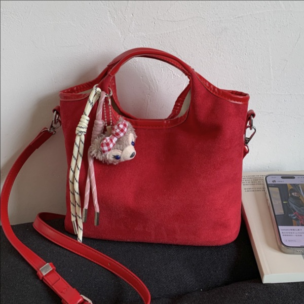 Bolsa de mano de temperamento transfronterizo retrógrada moda tote bolso para mujeres otoño e invierno 2025 viaje bolsa de hombro de gran capacidad mochila