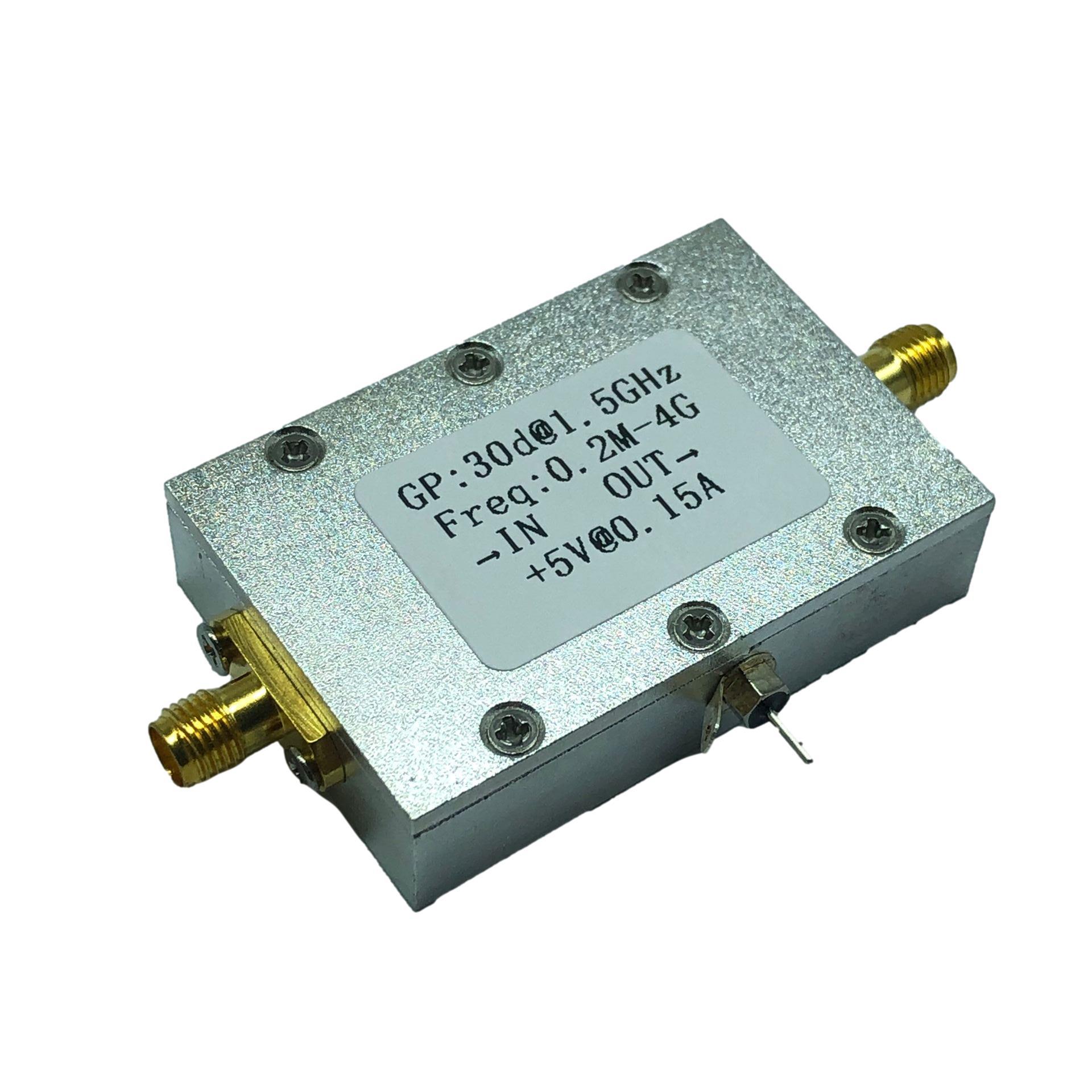 0.2-4G射频放大器 0.5W LNA中功率放大 30DB增益