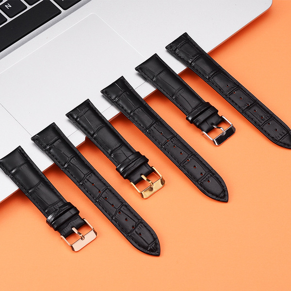 Leather men's watch strap for men and women