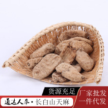 长白山天麻250克袋装东北特产厂家批发冬麻可打粉切片煲汤 天麻