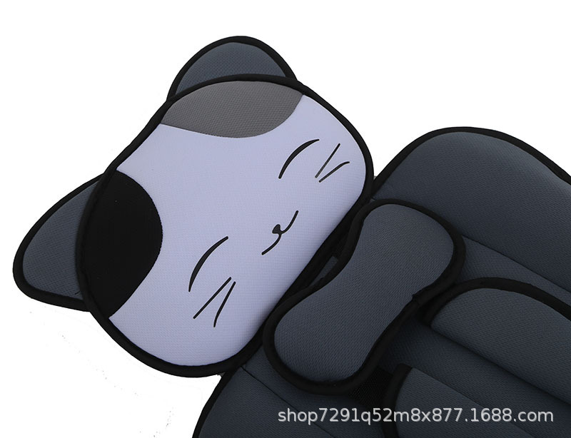 Mini Cat Model Non-Computer Electric Tricycle Seat Cushion Stroller Stroller Thickeneded Sponge Cushion Straps