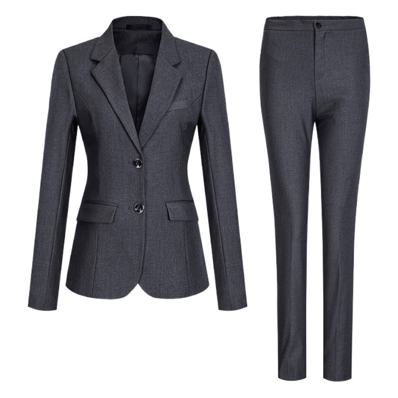 Зимний толстый костюм с длинными рукавами Узкий мужской и женский костюм в одном стиле, деловая официальная одежда, деловой костюм 4S Магазин инструментов