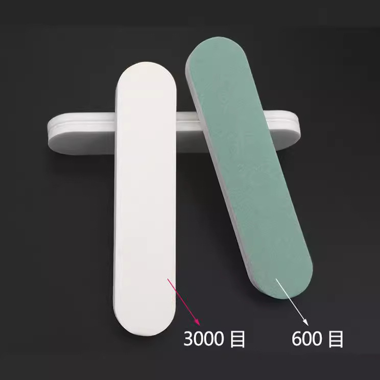 Herramientas de uñas mini tira de pulido pequeño palo de plata Wenwan herramienta de pulido de uñas 9*2cm