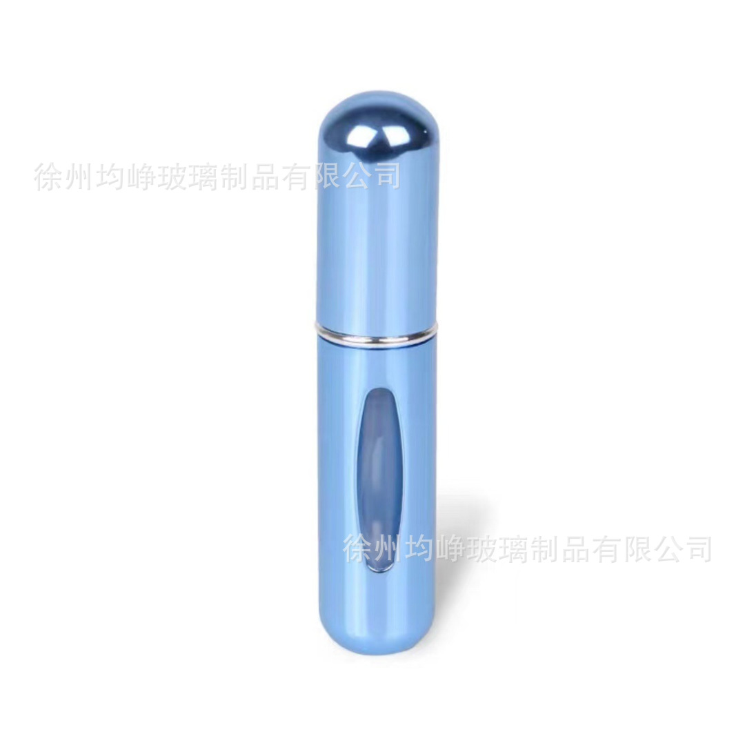 Ventas transfronterizas calientes 30ml 50ml botellas de fragancia de vidrio de muestra pequeña botella de aerosol portátil al por mayor