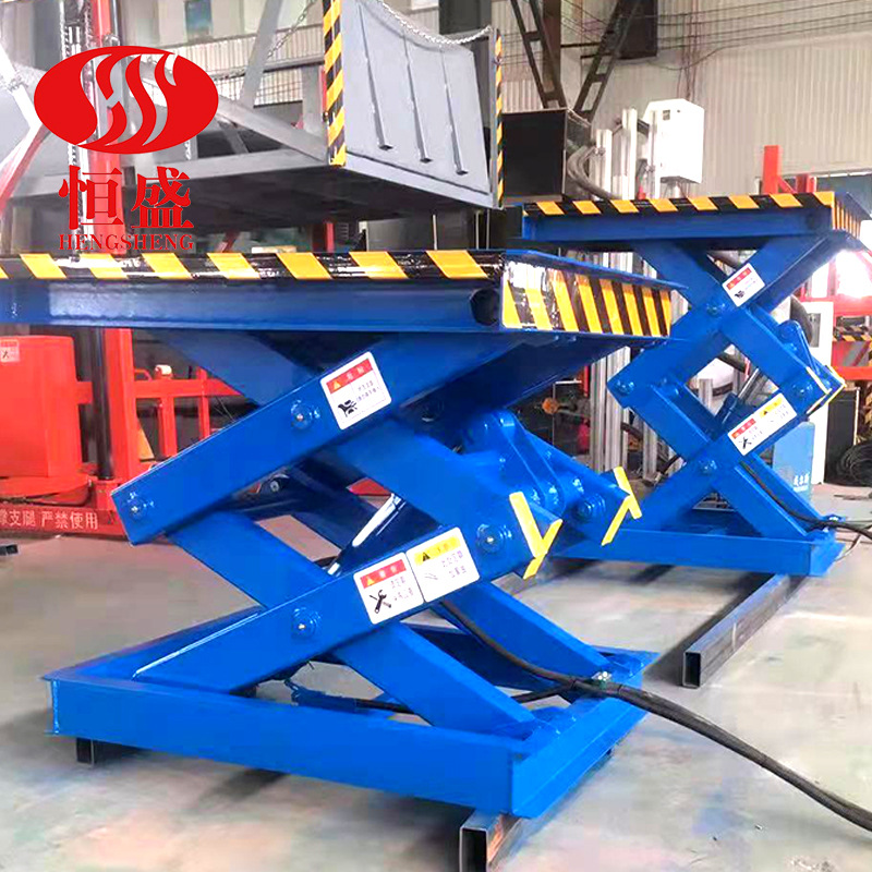 厂家直销固定剪叉升降机厂区载货升降台车间上货载货台电动液压台